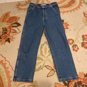 Levi’s premium ribcage utility jeans